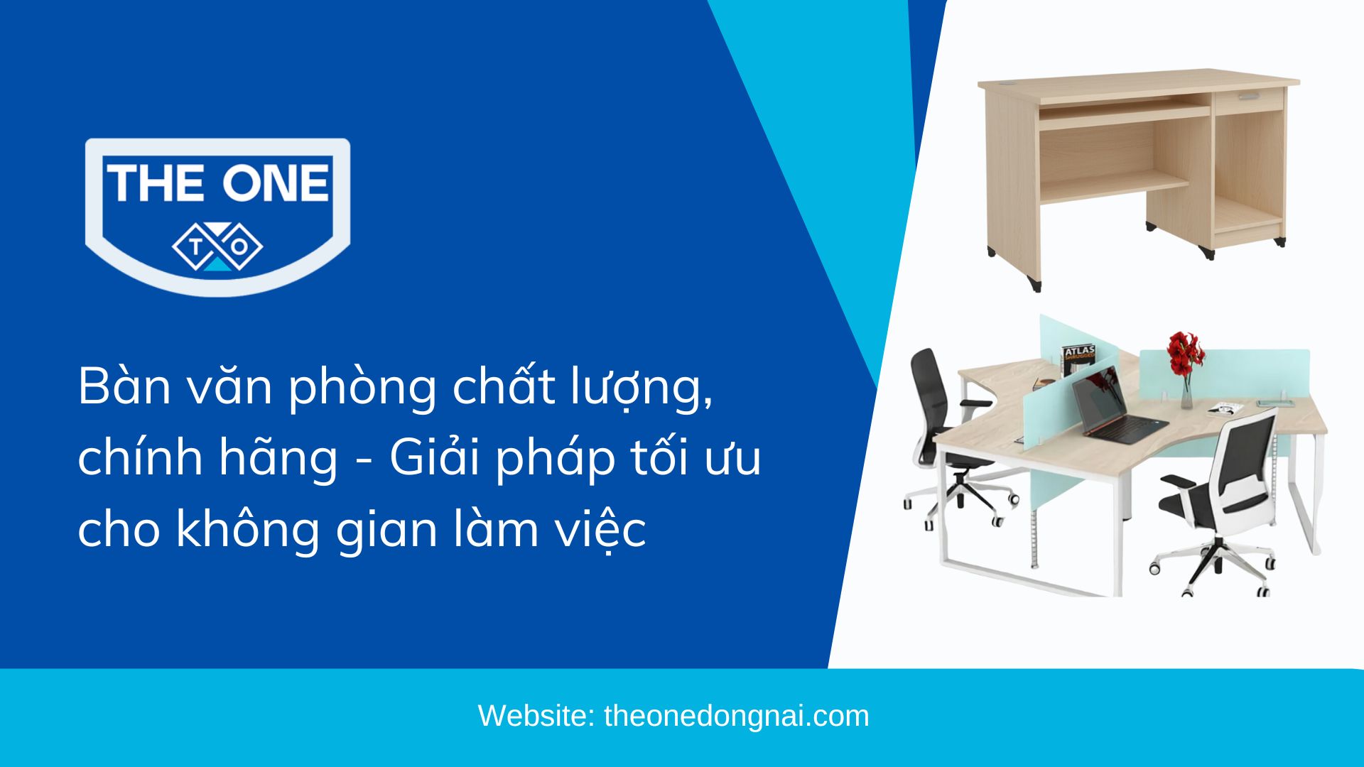 Bàn văn phòng chất lượng, chính hãng - Giải pháp tối ưu cho không gian làm việc 